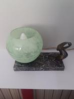 Nachtlampje - oud - Opaline glas - nachtlamp, Antiek en Kunst