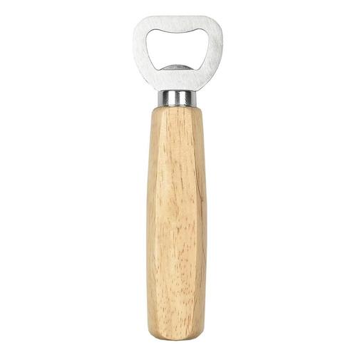 Benson Stijlvolle flessenopener met houten handvat - univ..., Huis en Inrichting, Keuken | Keukenbenodigdheden, Nieuw, Ophalen of Verzenden