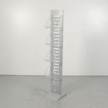 Folderrek Officenow - Aluminium - 166 x 30 cm - 5 legbakken beschikbaar voor biedingen