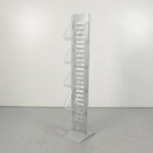 Folderrek Officenow - Aluminium - 166 x 30 cm - 5 legbakken, Zakelijke goederen, Kantoor en Winkelinrichting | Kantoormeubilair en Inrichting