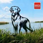 Tuindecoratie Golden retriever levensgroot, Verzenden, Nieuw