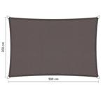 Schaduwdoek waterdicht 2x3 rechthoek Grey, Tuin en Terras, Schaduwdoeken, Ophalen of Verzenden, Nieuw