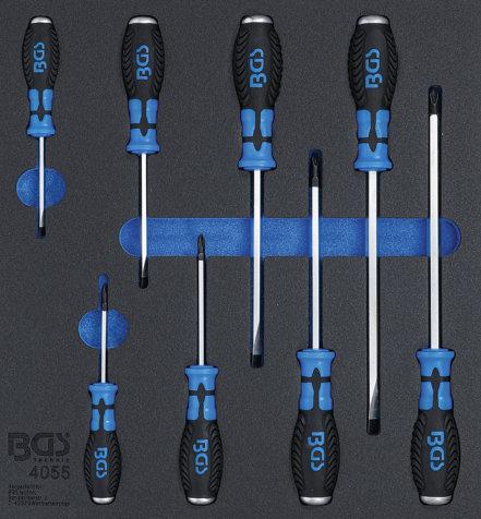 Bgs Technic Gereedschapsbak 2/3: Kruis- en sleufschroeven..., Auto diversen, Autogereedschap, Verzenden