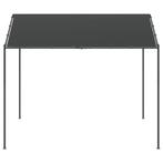 Tuinpaviljoen 3x3 m staal en stof antracietkleurig (Overige), Huis en Inrichting, Verzenden, Nieuw