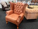 Chesterfield Maarssen  Leren Chesterfield High back Fauteuil, Ophalen, Zo goed als nieuw, Leer, CHESTERFIELD