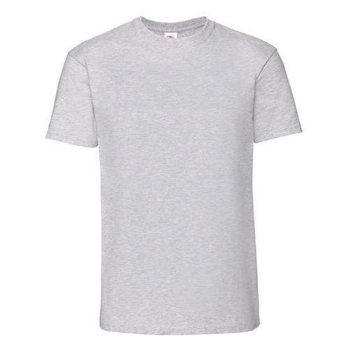T-shirt Fruit of the Loom Heavy Cotton 195 / F182 Heather Gr, Kleding | Heren, T-shirts, Overige kleuren, Nieuw, Overige maten