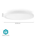 SmartLife Plafondlamp Wi-Fi | RGB / Warm tot Koel Wit, Huis en Inrichting, Verzenden, Nieuw, Kunststof
