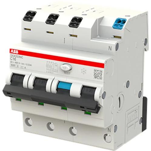 ABB FlexLine aardlekautomaat 3P+N C16 30mA, Doe-het-zelf en Verbouw, Elektra en Kabels, Nieuw, Ophalen of Verzenden