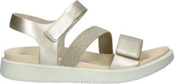 ECCO dames sandalen maat 37 FLOWT W Wit goud (Slippers)