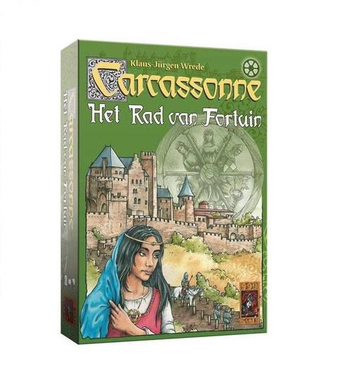 Bordspel: Carcassonne - Rad van Fortuin, Hobby en Vrije tijd, Gezelschapsspellen | Bordspellen, Vijf spelers of meer, Zo goed als nieuw