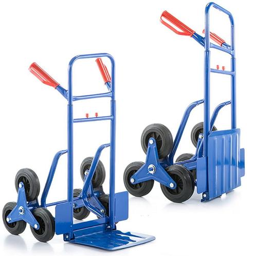 Stalen steekwagen voor bedrijven - stabiel en duurzaam -..., Doe-het-zelf en Verbouw, Transportwagens, 100 liter of meer, Nieuw