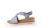 Gabor Sandalen in maat 37½ Blauw | 10% extra korting, Gabor, Sandalen of Muiltjes, Zo goed als nieuw, Verzenden
