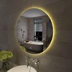 Badkamerspiegel Aqua Splash Luse Rond Inclusief Dimbare LED, Nieuw, Ophalen of Verzenden, Spiegelkast