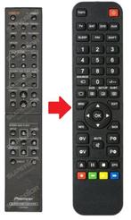 Pioneer AXD7644 afstandsbediening - Geschikt voor : A-10 ..., Verzenden, Nieuw