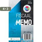 Fiscaal Memo januari 2016 9789013135107 Eikelboom & de Bondt, Boeken, Verzenden, Gelezen, Eikelboom & de Bondt