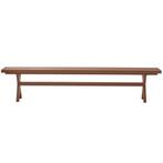 Delta Picknick Bank Aluminium Rozebruin 220x35cm Exotan, Tuin en Terras, Verzenden, Nieuw