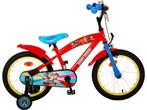 Paw Patrol Kinderfiets - Jongens - 16 inch - Rood Blauw, Verzenden, Zo goed als nieuw