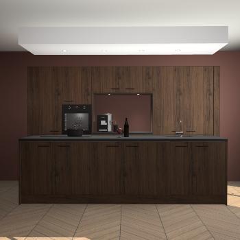 Noten keuken Lodz 69647, Huis en Inrichting, Keuken | Complete keukens, Verzenden