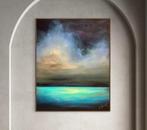 Anna Pavlenko (1984) - Meer Abstrakte Original Landschaft