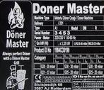 Doner Master Doner grill aardgas A1 DMR, Ophalen of Verzenden, Gebruikt