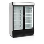 NF5000G Display vriezer met 2 deuren | Zwart | 1250 x 570..., Verzenden, Nieuw in verpakking
