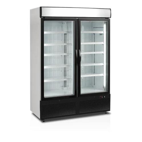 NF5000G Display vriezer met 2 deuren | Zwart | 1250 x 570..., Zakelijke goederen, Horeca | Keukenapparatuur, Verzenden
