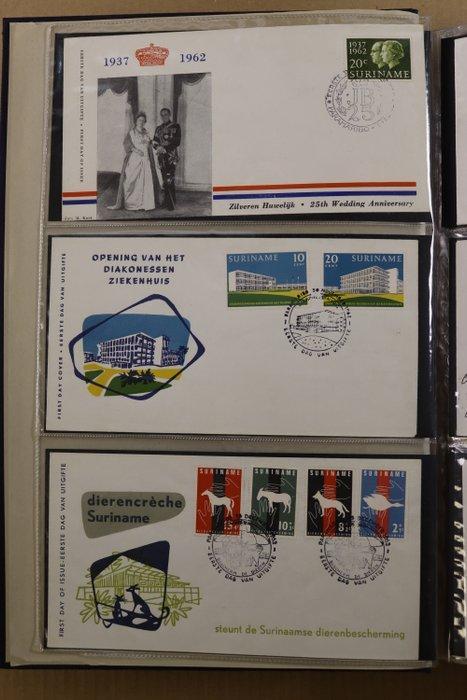 Suriname 1902/1985 - Collectie in 1 Davo PSIII & Collectie, Postzegels en Munten, Postzegels | Nederland
