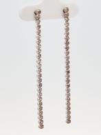 Zonder Minimumprijs - Oorbellen 14 kt. - 1.65ct. tw. Diamant, Nieuw