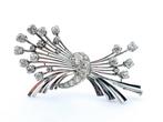 Broche Platina Diamant (Natuurlijk)