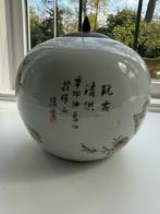Qianjiang Cai-pot door Zhang Yun - Porselein - China - 20e, Antiek en Kunst