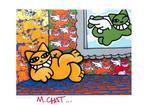 M. Chat (Thoma Vuille) (1977) - Ronron, Antiek en Kunst