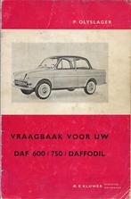 Vraagbaak DAF 600, 700, daffodil vanaf 1959, Auto diversen, Verzenden