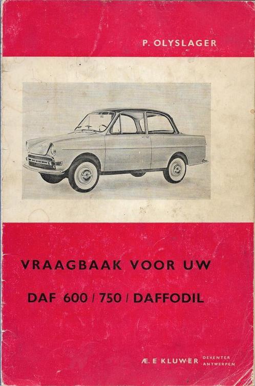 Vraagbaak DAF 600, 700, daffodil vanaf 1959, Auto diversen, Handleidingen en Instructieboekjes, Verzenden