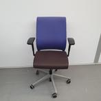 Steelcase Think bureaustoel - blauw-bruine stof, Huis en Inrichting, Bureaus, Nieuw, Ophalen of Verzenden
