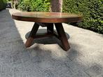 Salontafel - Eik - Een eikenhouten salon tafel, Antiek en Kunst