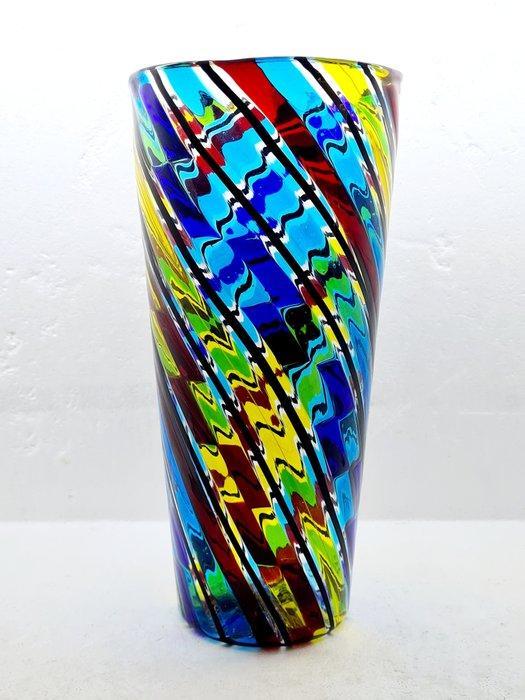 F&M Ballarin - Vaas - Glas, Antiek en Kunst, Kunst | Designobjecten