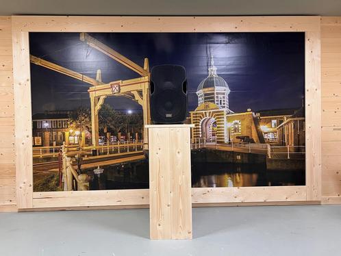 Steigerhouten Presentatiezuil, Zakelijke goederen, Kantoor en Winkelinrichting | Kantoormeubilair en Inrichting, Ophalen of Verzenden