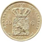 Gouden 10 gulden 1889 Willem III, Postzegels en Munten, Goud, Losse munt, Verzenden