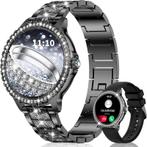 Fitonyo - smartwatch - zwart diamand - hartslag, Verzenden, Nieuw