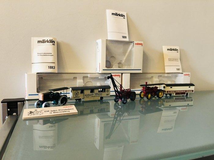 Märklin - Modelmachines (3) - 1883, 1887, 1891. ......IN, Hobby en Vrije tijd, Modeltreinen | H0