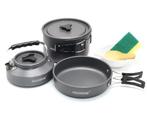 Draagbare camping pannenset met pot en waterkoker set, Verzenden, Nieuw