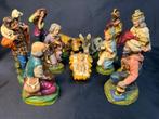 Made in Italy - Beeldje - Kerstgroep (11) - Gips,, Antiek en Kunst
