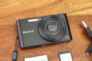 Sony Cybershot DSC-W830, 20.1MP Digitale compact camera beschikbaar voor biedingen