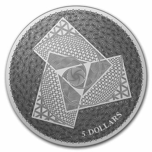Tokelau Magnum Opus 1 oz 2022 (20.000 oplage), Postzegels en Munten, Munten | Oceanië, Losse munt, Zilver, Verzenden