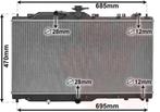 RADIATOR VOOR MAZDA CX-3 2015- S55215200, Ophalen of Verzenden, Nieuw