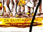 Glas-in-loodraam - Handvervaardigd - Naar Jan Luyken -