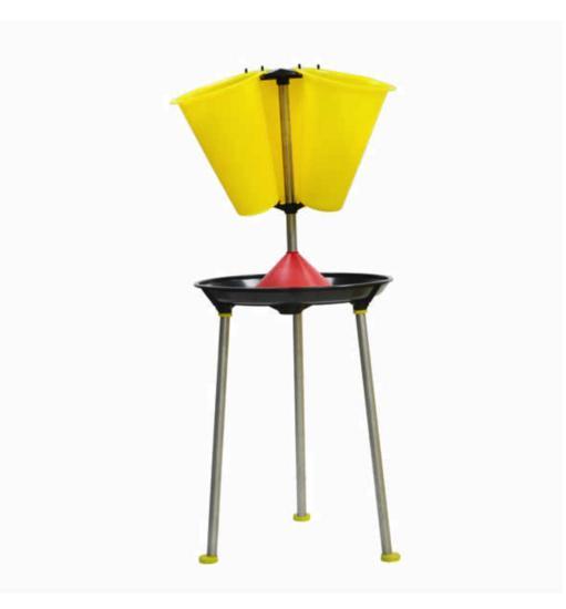 Kippen slachttafel met 3 slachttrechters, Dieren en Toebehoren, Pluimvee | Toebehoren, Nieuw, Overige typen, Ophalen of Verzenden