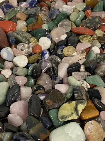 10 kg trommelstenen luxe mix beschikbaar voor biedingen