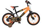 Volare Strike Kinderfiets - Jongens - 14 inch - Zwart Oranje, Fietsen en Brommers, Fietsen | Kinderfietsjes, Ophalen of Verzenden
