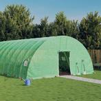 vidaXL Tuinkas met stalen frame 48 m² 8x6x2,85 m groen, Verzenden, Nieuw